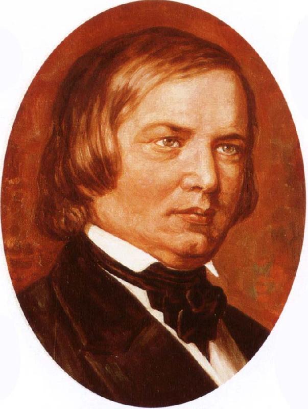 robert schumann painted by gustav zerner